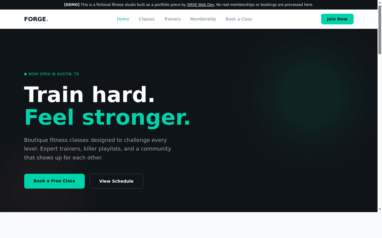 Forge Fitness screenshot