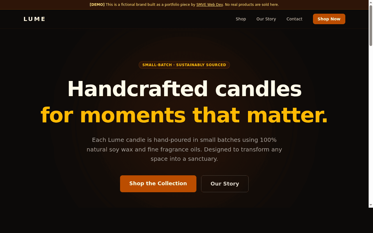 Lume Candles screenshot